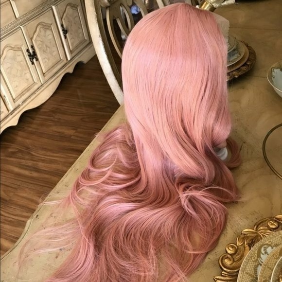 Pink Beauty Lace Front Wig main image 4